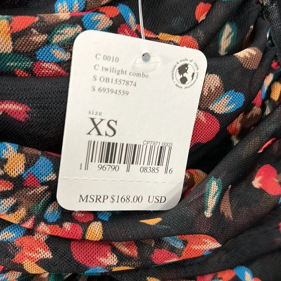 NWT $168 Free People Brielle Twilight Combo Midi Dress XS, S, M - Picture 15 of 17